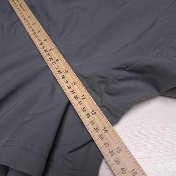 Columbia NWT Cargo Shorts Womens Size 2X XXL  Gray Sandy River Elastic UPF 30 - Picture 8 of 9
